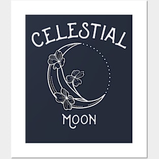 Celestial Moon Posters and Art